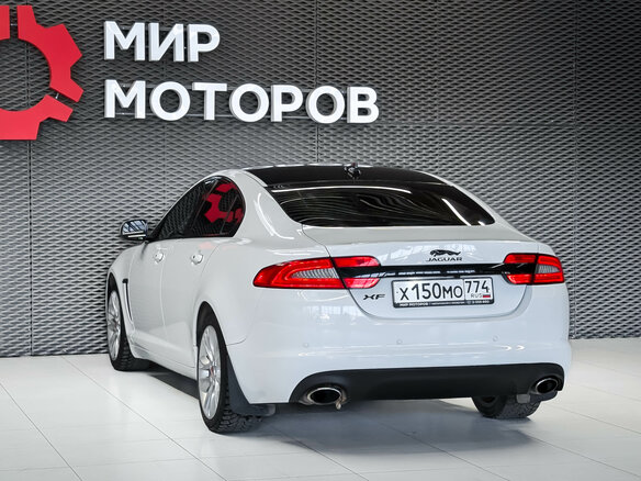 2014 Jaguar XF I Рестайлинг, белый, 1350000 рублей - вид 5