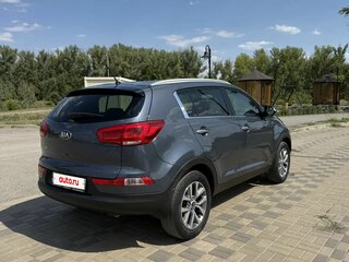 2014 Kia Sportage III Рестайлинг, синий, 1749000 рублей, вид 4