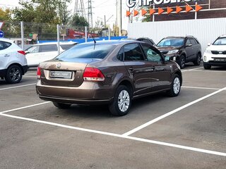 2014 Volkswagen Polo V, коричневый, 1099000 рублей, вид 4