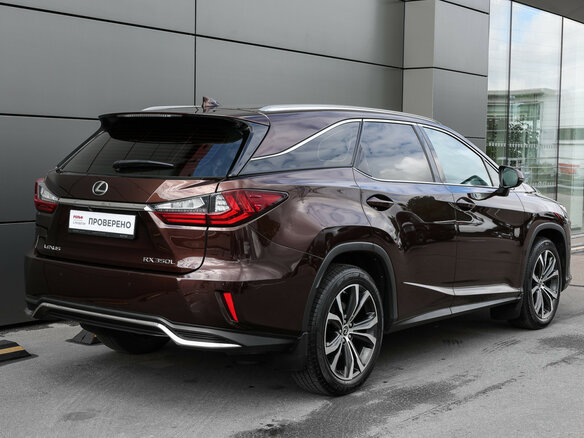 2018 Lexus RX 350L IV, коричневый - вид 4