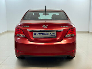 2014 Hyundai Solaris I Рестайлинг, красный, 1000000 рублей, вид 3