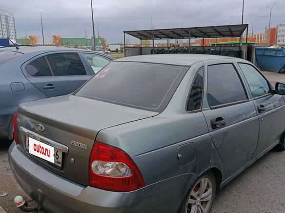 2009 Lada (ВАЗ) Priora I, серый, 118000 рублей - вид 2