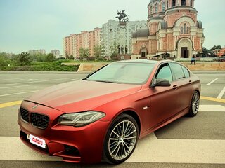 2012 BMW 5 серии 528i VI (F10/F11/F07), красный, 1930000 рублей, вид 1