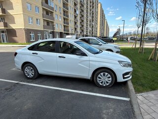 2024 Lada (ВАЗ) Vesta I Рестайлинг (NG), белый, 1250000 рублей, вид 4
