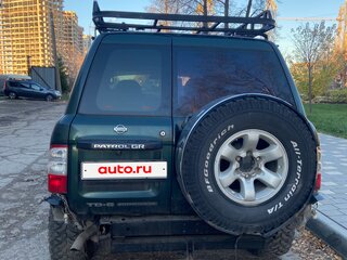 1998 Nissan Patrol V (Y61), зелёный, 630000 рублей, вид 2