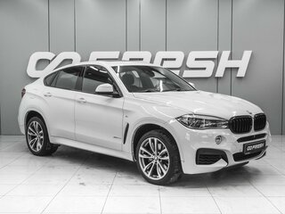 2015 BMW X6 50i II (F16), белый, 3850000 рублей, вид 1