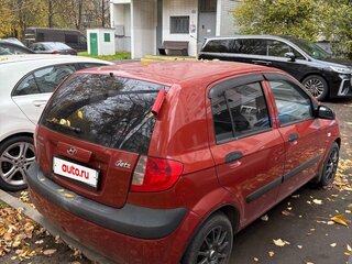 2008 Hyundai Getz I Рестайлинг, красный, 600000 рублей, вид 3
