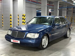 1992 Mercedes-Benz S-Класс 600 Long III (W140), синий, 4200000 рублей, вид 3
