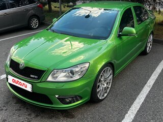 2012 Skoda Octavia RS II Рестайлинг, зелёный, 1250000 рублей, вид 2