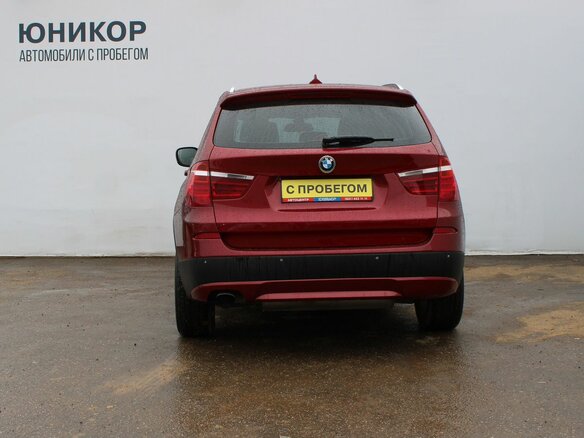 2012 BMW X3 20i xDrive II (F25), красный, 1359000 рублей - вид 5