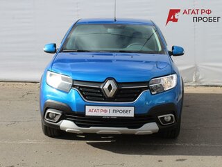 2019 Renault Logan II Рестайлинг, синий, 930000 рублей, вид 2