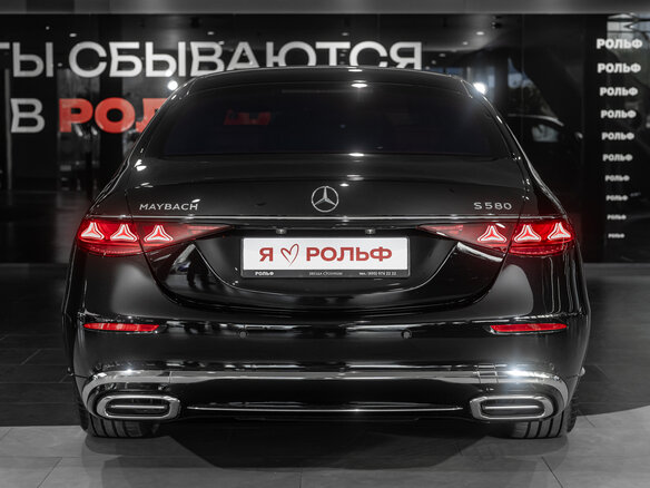 2026 Mercedes-Benz Maybach S-Класс 580 II (Z223) Рестайлинг, чёрный, 34814000 рублей - вид 4