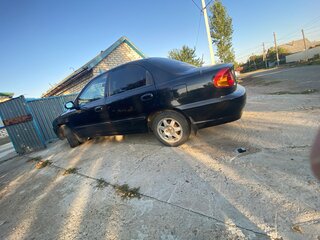 2008 Kia Spectra I Рестайлинг 2, чёрный, 270000 рублей, вид 5