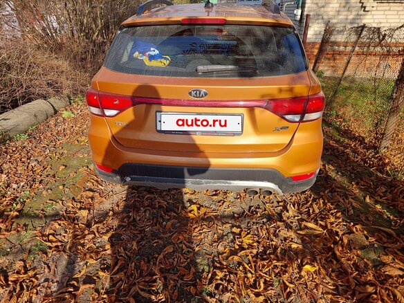 2018 Kia Rio X-Line IV, оранжевый, 1200000 рублей - вид 1