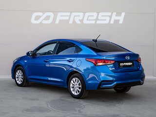 2019 Hyundai Solaris II, синий, 1430000 рублей, вид 2