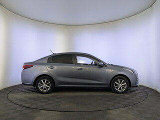 2017 Kia Rio IV, серый, 1180000 рублей, вид 4