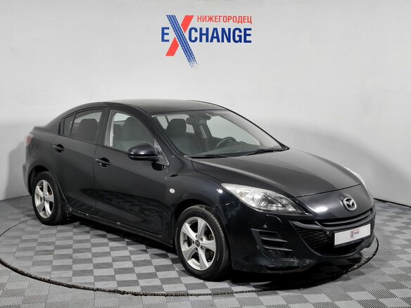 2009 Mazda 3 II (BL), чёрный, 679000 рублей - вид 3