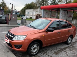 2014 Lada (ВАЗ) Granta I, оранжевый, 400000 рублей, вид 1