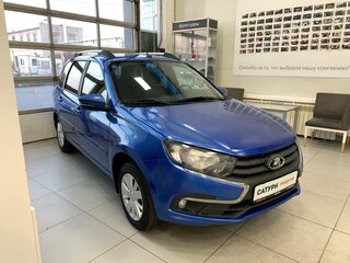 2018 Lada (ВАЗ) Kalina II, синий, 450000 рублей, вид 3