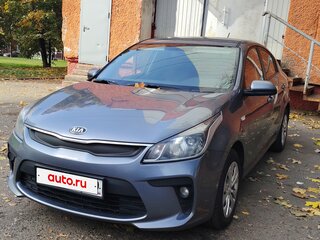 2017 Kia Rio IV, серый, 1250000 рублей, вид 2
