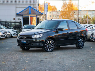 2024 Lada (ВАЗ) Granta I Рестайлинг, чёрный, 855000 рублей, вид 2