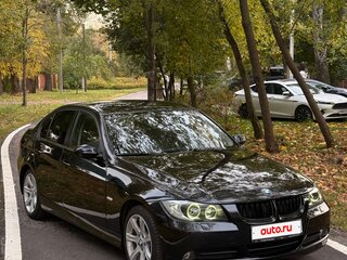 2008 BMW 3 серии 320i V (E90/E91/E92/E93), чёрный, 1100000 рублей, вид 5