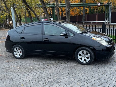 2008 Toyota Prius II Рестайлинг (XW20), чёрный, 595000 рублей, вид 2