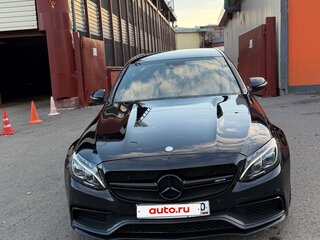 2016 Mercedes-Benz C-Класс AMG 63 AMG S IV (W205), чёрный, 3650000 рублей, вид 4