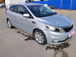 2016 Kia Rio III Рестайлинг, серый, 630000 рублей, вид 2