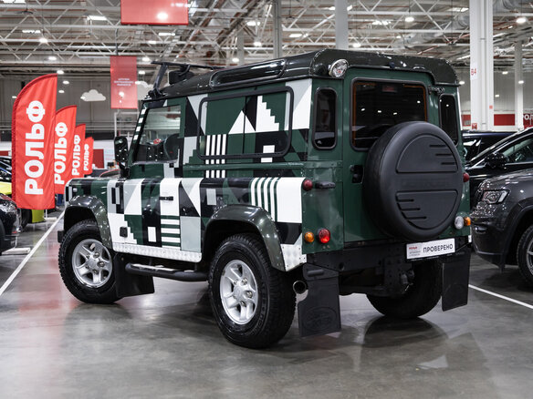 2007 Land Rover Defender 90 I Рестайлинг, зелёный - вид 27