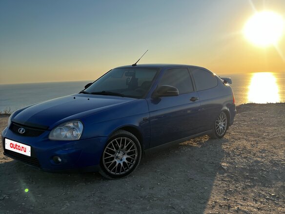 2013 Lada (ВАЗ) Priora I, синий, 600000 рублей