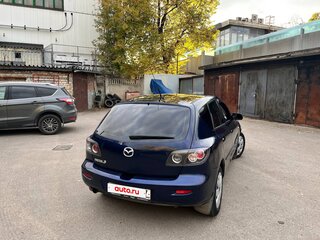2008 Mazda 3 I (BK) Рестайлинг, синий, 350000 рублей, вид 3