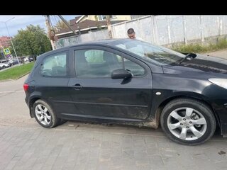 2006 Peugeot 307 I Рестайлинг, чёрный, 185000 рублей, вид 5