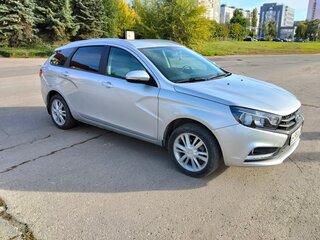 2018 Lada (ВАЗ) Vesta SW I, серебристый, 1150000 рублей, вид 3