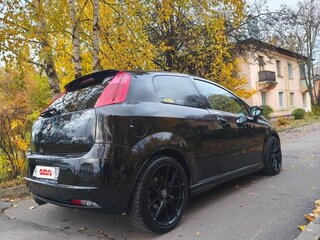 2008 Fiat Punto III Grande Punto, чёрный, 650000 рублей, вид 3