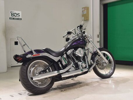 2007 Harley-Davidson Softail Custom, чёрный, 799000 рублей, вид 5