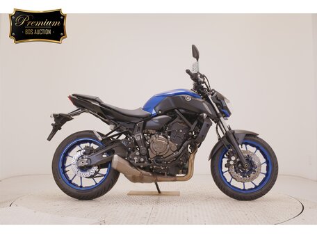 2018 Yamaha MT-07 (FZ-07), синий, 660000 рублей, вид 4