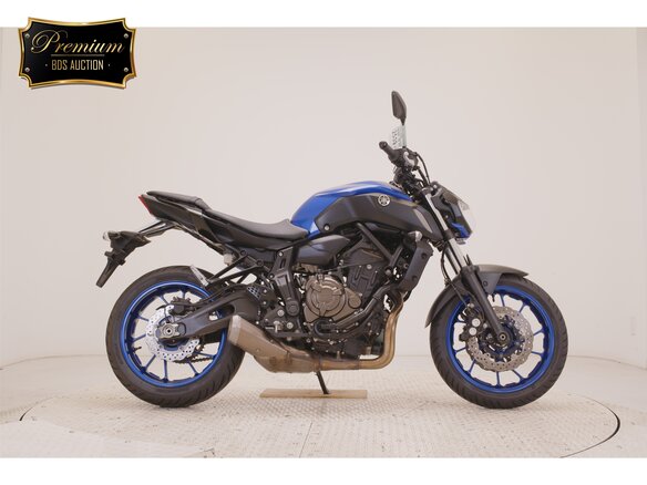 2018 Yamaha MT-07 (FZ-07), синий - вид 3