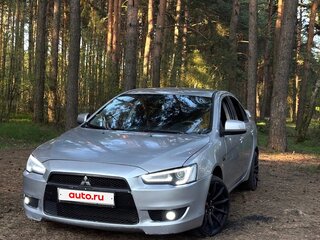 2007 Mitsubishi Lancer X, серебристый, 445000 рублей, вид 1