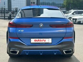 2020 BMW X6 40i III (G06), синий, 7290000 рублей, вид 5