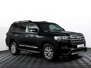 2019 Toyota Land Cruiser 200 Series Рестайлинг 2, чёрный, 6156000 рублей, вид 3