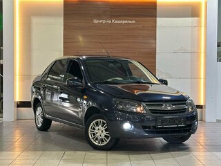 2013 Lada (ВАЗ) Granta I, серый, 349900 рублей, вид 3