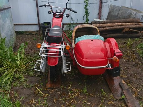 1984 Jawa 350/634, красный, 75000 рублей, вид 4