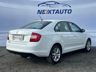 2015 Skoda Rapid I, белый, 948800 рублей, вид 5