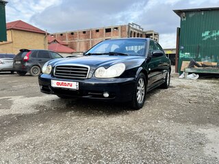 2007 Hyundai Sonata ТагАЗ IV (EF) Рестайлинг, чёрный, 585000 рублей, вид 2