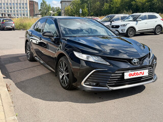 2021 Toyota Camry VIII (XV70) Рестайлинг, чёрный, 3300000 рублей, вид 1