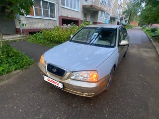 2001 Hyundai Elantra III (XD), бежевый, 130000 рублей, вид 3