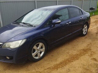2009 Honda Civic VIII Рестайлинг, синий, 590000 рублей, вид 2
