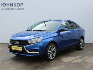 2021 Lada (ВАЗ) Vesta I, синий, 1099000 рублей, вид 1