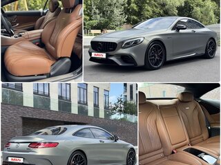 2020 Mercedes-Benz S-Класс AMG 63 AMG III (W222, C217) Рестайлинг, серый, 11200000 рублей, вид 5